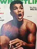 Ali pe coperta revistei Boxing & Wrestling, 1963