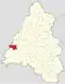 Localizare în cadrul județului