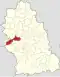 Localizare în cadrul județului