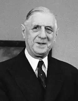 Charles de Gaulle, președinte al Franței