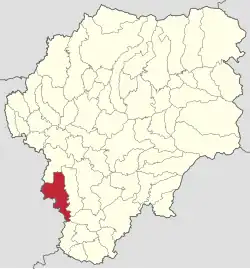 Localizare în cadrul județului