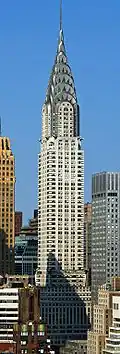 Chrysler Building din New York City, de William Van Alen (1930)