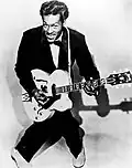 Publicity photo of Chuck Berry.