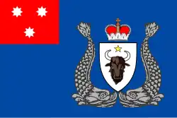 Steagul Principatului Moldovei între 1834 și 1861