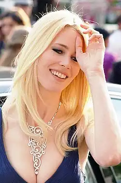 Claudia Schiffer, fotomodel german