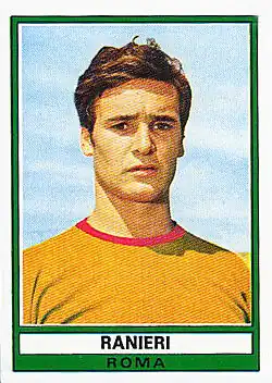 Claudio Ranieri la AS Roma, 1973