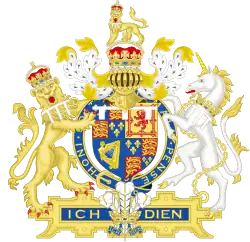 Stema de arme ca Prinț de Wales