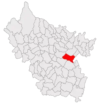 Poziția localității Cochirleanca