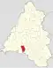 Localizare în cadrul județului