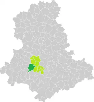 Poziția localității Séreilhac