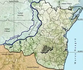 Amplasarea în cadrul județului