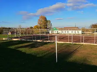 Construcția terenului de mini-fotbal