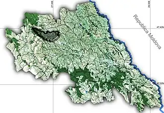 Localizare în cadrul județului