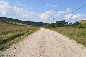 Drumul spre Crăciunelu de Sus