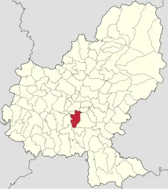 Poziția localității Crăciunești