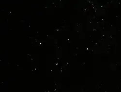 Crucea Sudului, văzută de pe Paea, din Tahiti (Polinezia Franceză)