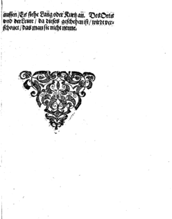 Arabesc sau moresc german din secolul al XVII-lea