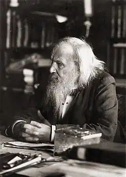 Dimitri Mendeleev, chimist rus