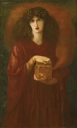 Pandora de Dante Gabriel Rossetti, 1871