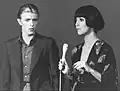 Cher și David Bowie în 1975