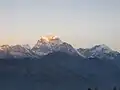 Dhaulagiri de la dealul Poon  (Răsărit)