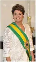Portretul Dilmei Rousseff, 1 ianuarie 2011