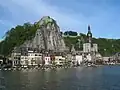 Râul Meuse, Colegiul Notre-Dame la Dinant.