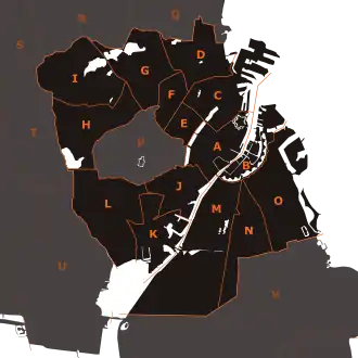 Poziția localității Frederiksberg