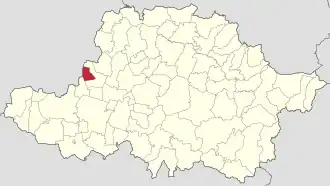 Poziția localității Dorobanți