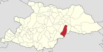 Localizarea orașului în județul Maramureș