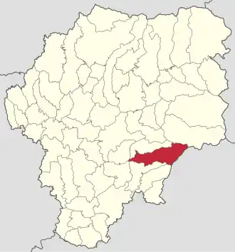 Poziția localității Dumitrița