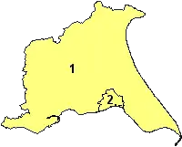 Poziția localității East Riding of Yorkshire