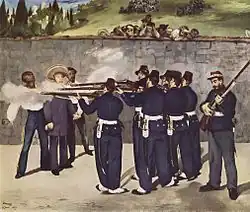 Execution of Emperor Maximilian, 1868
