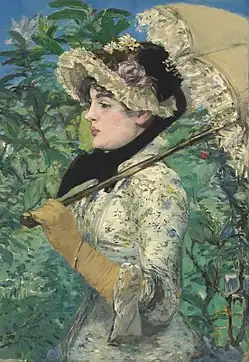 Primăvara(Edouard Manet)