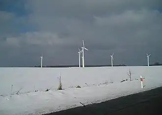 Fermă de vânt în Polonia