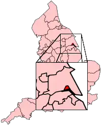 Poziția localității City of Kingston upon Hull