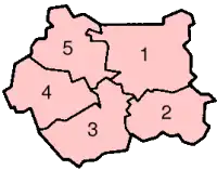 Poziția localității West Yorkshire