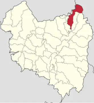 Poziția localității Estelnic