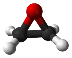 O moleculă de oxid de etilenă
Oxigen
Carbon
Hidrogen