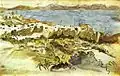 Golful Tanger, în MarocEugène Delacroix(c. 1850)