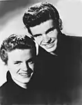 Phil (left) and Don (right) Everly in 1958
