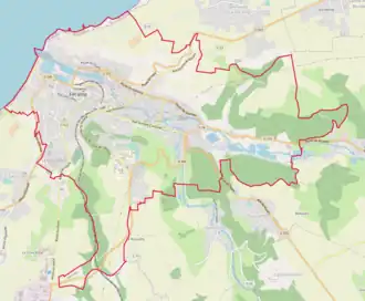 Poziția localității Fécamp