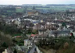 Falaise văzut dinspre castel