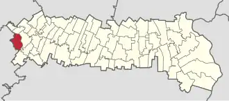 Poziția localității Fierbinți-Târg