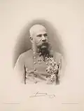 Franz Joseph, fotografie de Fritz Luckhardt în jurul anului 1894
