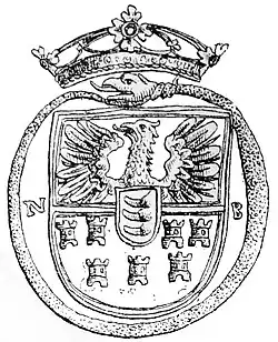 Stema Monetară a lui Gabriel Báthory (1609)