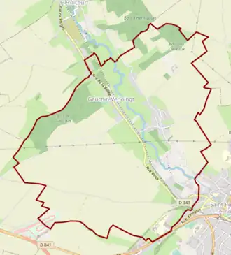 Poziția localității Gauchin-Verloingt