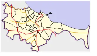 Poziția localității Gdańsk