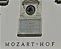 Placă memorială Wolfgang Amadeus Mozart (Baden)
