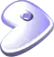 Gentoo stylized "g" logo.